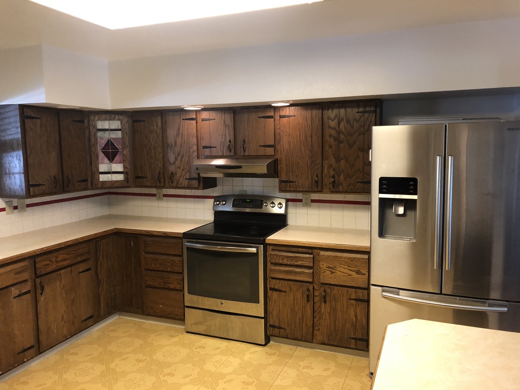 Modern Kitchen Transformation before