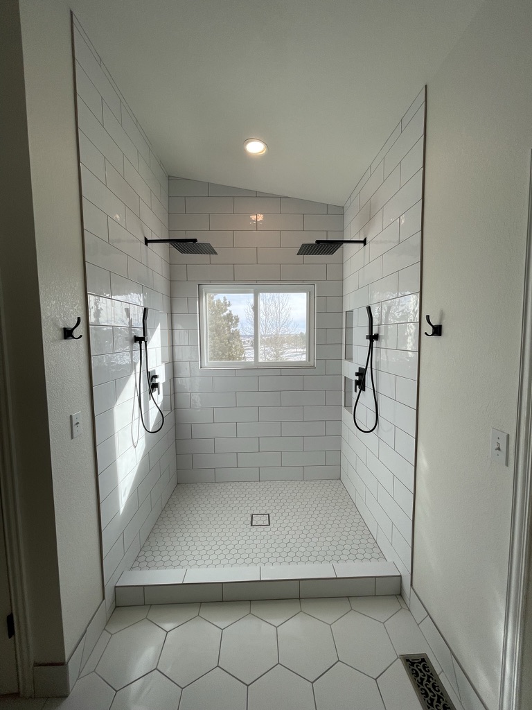 Custom Master Bathroom Renovation after